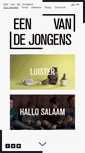 Mobile Screenshot of eenvandejongens.nl